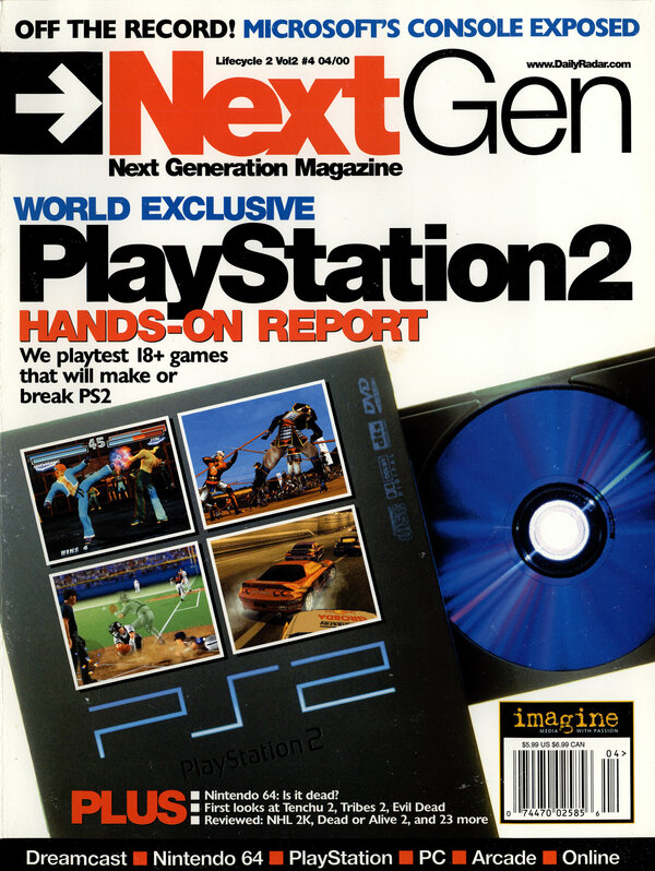 NextGen Issue 64 (April 2000) cover